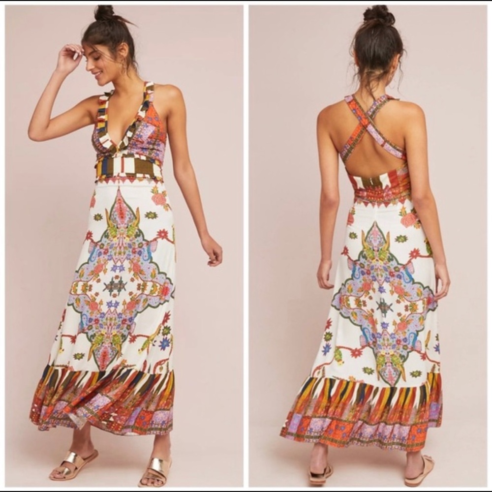 Anthropologie Les Arcades Dress